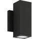 Arena 70 LED 7.09 inch Black Outdoor Wall Mount